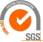 SGS ISO 9001:2008 certificate logo